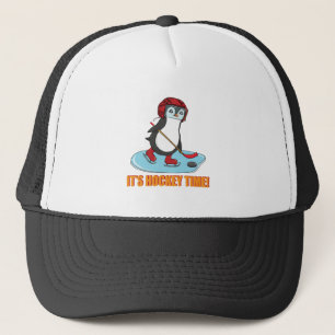 Boné É Hockey Time - Hóquei em Gelo Pinguim