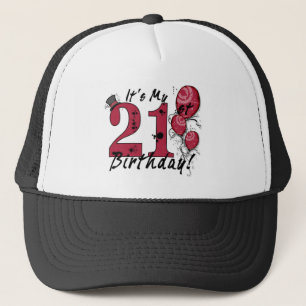 Boné É o meu chapéu aniversário de 21 anos grunge