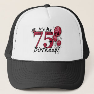 Boné É o meu chapéu de 75 anos