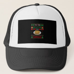 Boné É Temporada Para Tamales Engraçado Comida De Natal