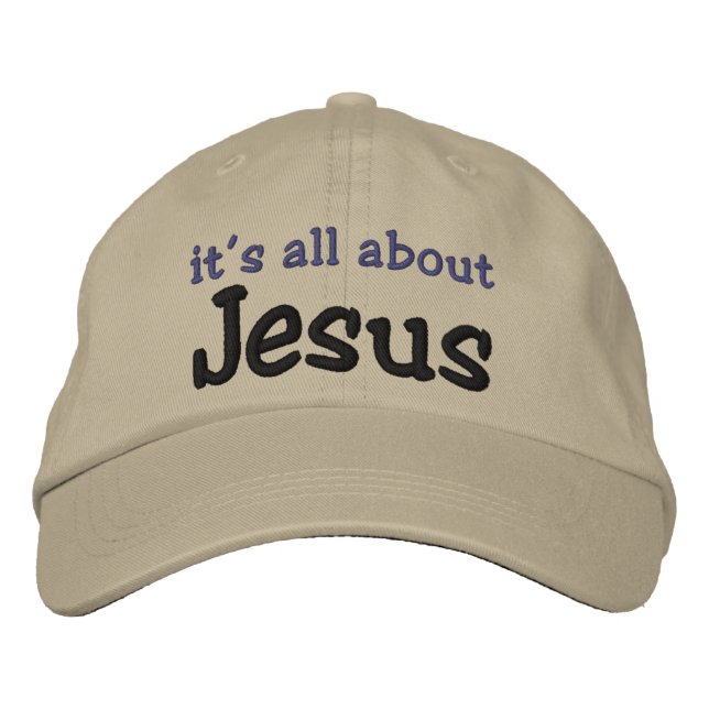 Boné É tudo sobre Jesus (Frente)