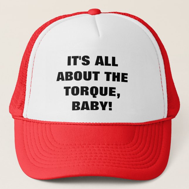 BONÉ É TUDO SOBRE O TORQUE, BEBÊ! (Frente)