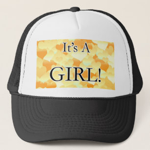 Boné É uma garota! Corações do ouro
