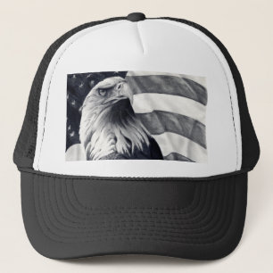 Boné Eagle & chapéu da bandeira