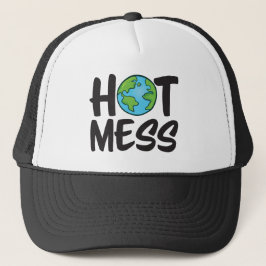 Boné Earth Hot Mess Trucker Hat
