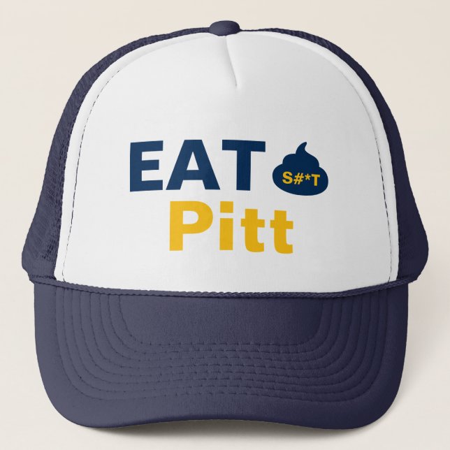 Boné Eat It Pitt Trucker Hat (Frente)