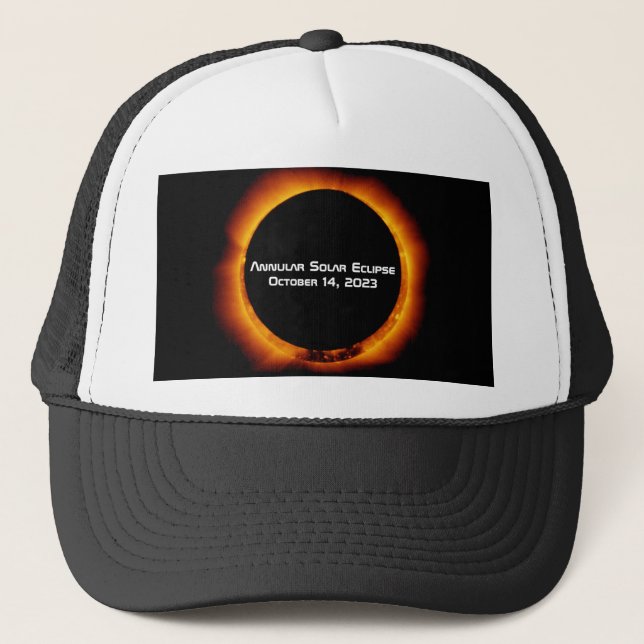 Boné Eclipse Solar Anular 2023 (Frente)