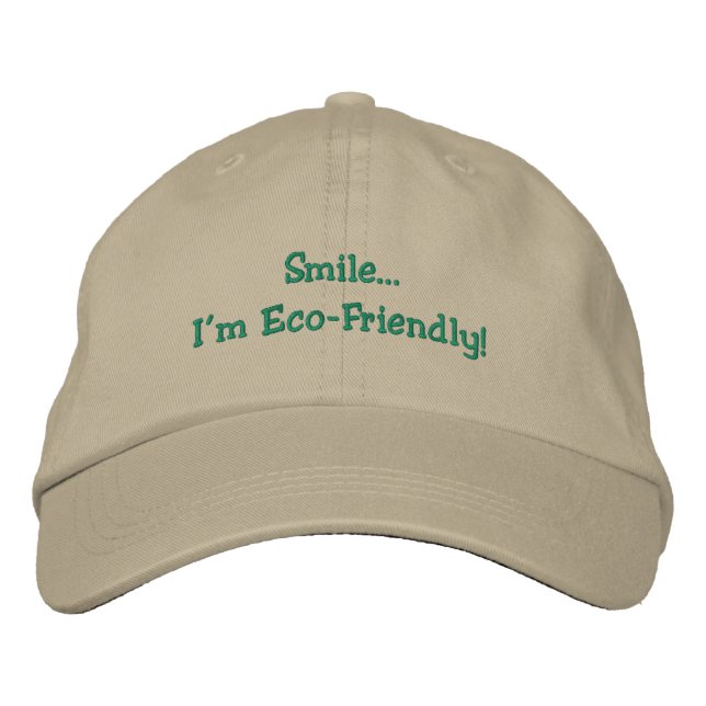 Boné  Ecológico  Humorístico  (Frente)