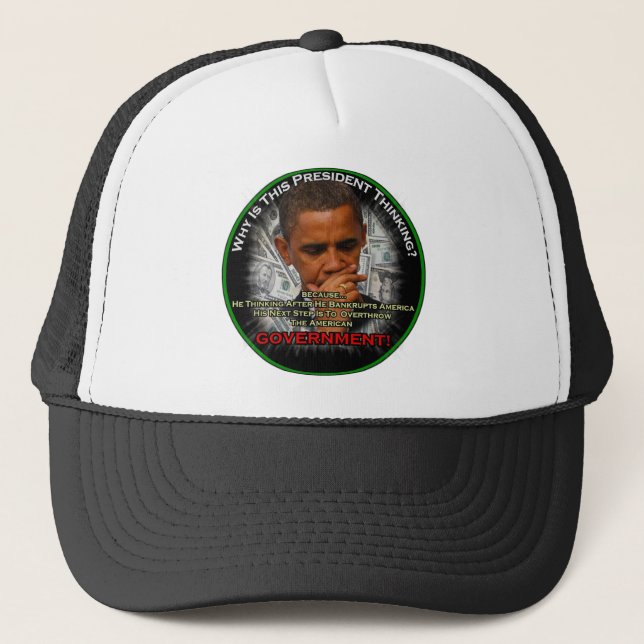 Boné Economia de Obama (Frente)
