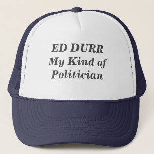 Boné Ed Durr New Jersey State Senado Trucker Hat