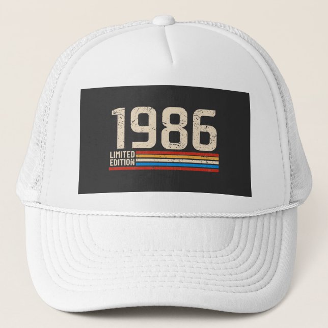 BONÉ EDIÇÃO LIMITADA DE 1986 (Frente)
