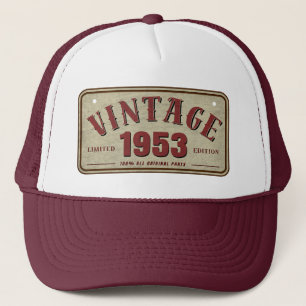 Boné Edição Limitada Vintage 1953 Todas as Peças Origin