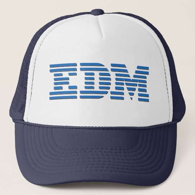 Boné EDM - Design da paródia de IBM para amantes de EDM (Frente)