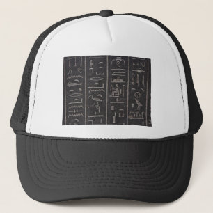 Boné Egípcio Hieroglyphs Hat