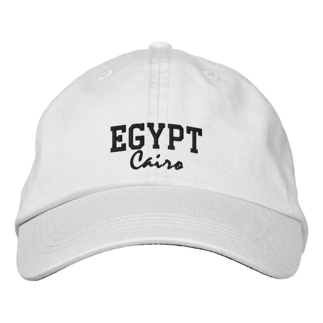 Boné Egito, Chapéu Personalizado do Cairo (Frente)