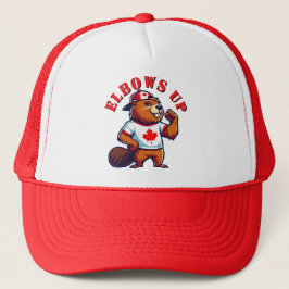 Boné Elbows Up Canadian Beaver