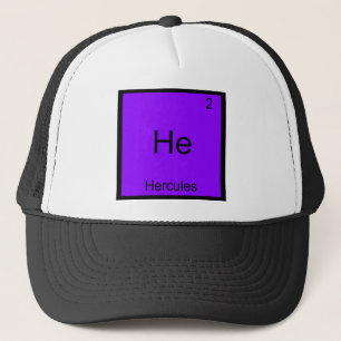 Boné Ele - Camiseta Símbolo do Elemento Químico Diverti