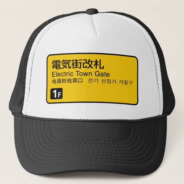 Boné Electric Town Gate Rail - Japão (Frente)