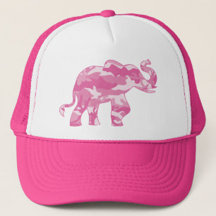 Boné Elefante-Camoflauge-Rosa