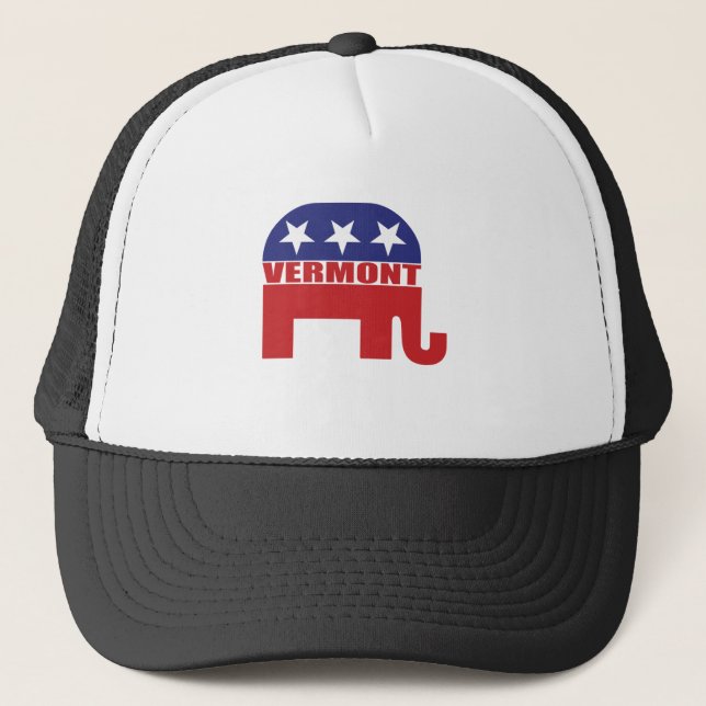 Boné Elefante do republicano de Vermont (Frente)
