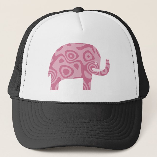 Boné Elefante Rosa (Frente)
