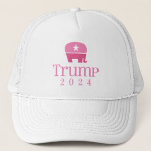 Boné Elefante Rosa Trump 2020
