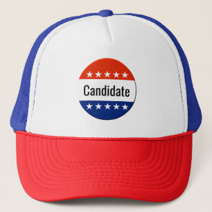 Boné Eleição da Campanha Candidata Personalizada 2022