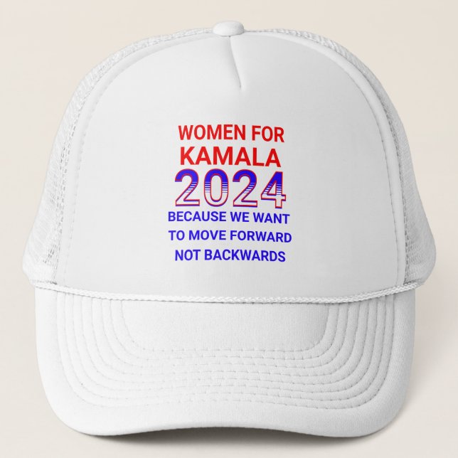 Boné Eleições 2024 para Kamala Harris (Frente)