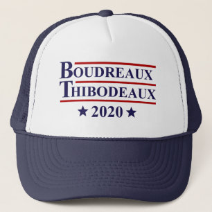 Boné Eleições de Boudreaux & Thibodeaux 2020 na Louis