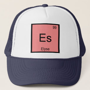 Boné Elemento Químico do Nome da Else Mesa periódica