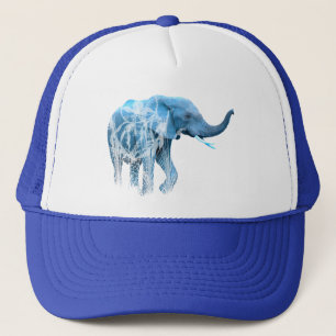 Boné Elephant Animal Willife Nature Graphic Art