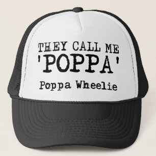 Boné Eles Me Chamam de Poppa Wheelie Bicicleta Motocros