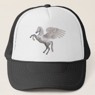 Boné elevando a ilustração do cavalo de pegasus