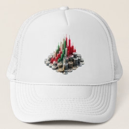 Boné Elevem seu espaço com arte inspirada no comércio. 