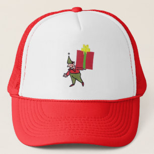 Boné Elf com chapéu de caminhoneiro Red Box