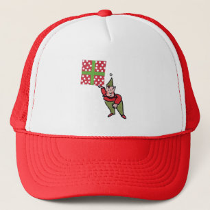 Boné Elf com o chapéu do caminhoneiro de presente de Bo