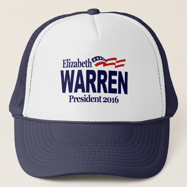 Boné Elizabeth Warren 2016 (Frente)