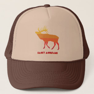 Boné Elk Montanhas Enfumaçados