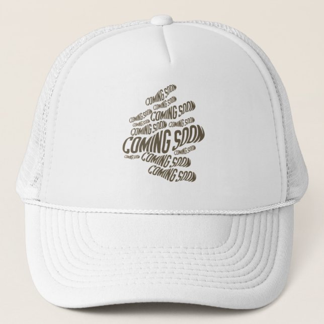 Boné Em breve, Trucker Hat 2023 (Frente)