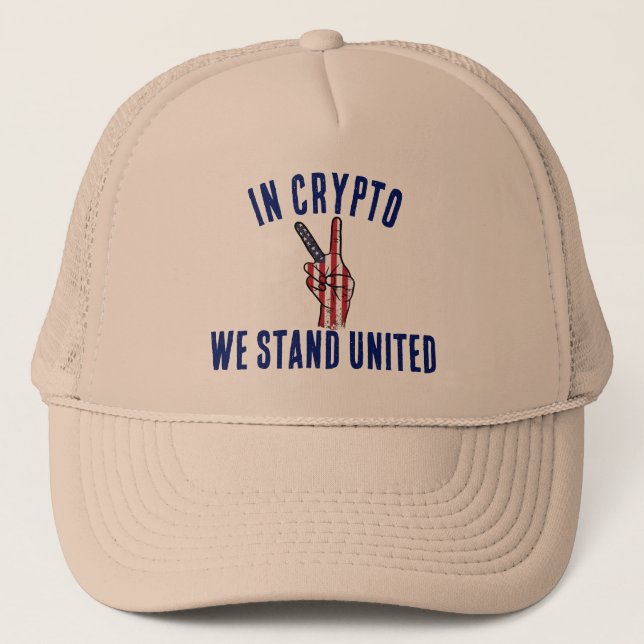 Boné Em Crypto  (Frente)