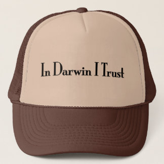 Boné Em Darwin eu confio