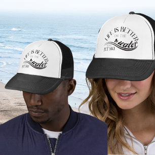 Boné Embarcação de caiaque de esqui a jato personalizáv