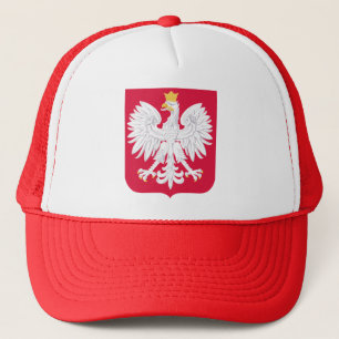 Boné Emblem polonês - Polônia Shield - Polska Herb Po