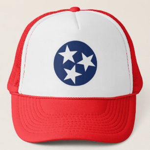 Boné Emblema da bandeira de Tennessee