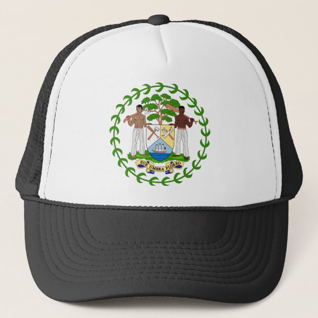 Boné emblema de belize (Frente)