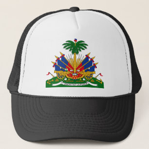 Boné emblema de haiti