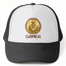 Emblema de joystick Gamer Pixel - Jogos Retrô
