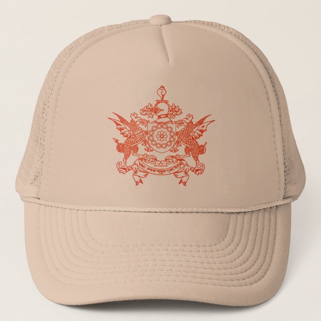 Boné Emblema do estado de Siquim - ÍNDIA (Frente)