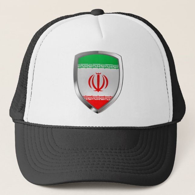 Boné Emblema Metálico Iraniano (Frente)