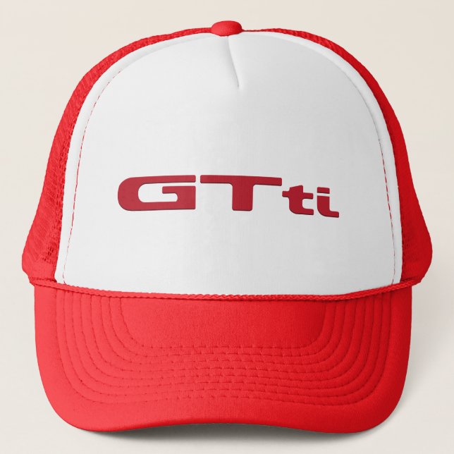 Boné Emblema vermelho GTti da Daihatsu (Frente)